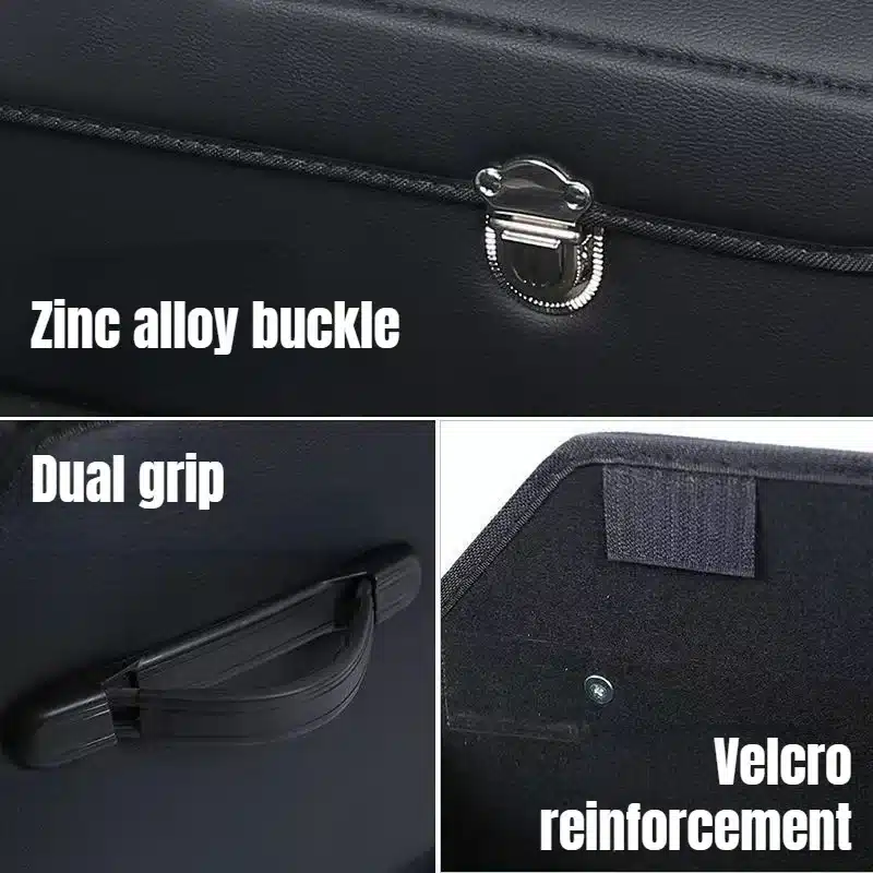 Schließelement, doppelter Griff, Klettverstärkung.