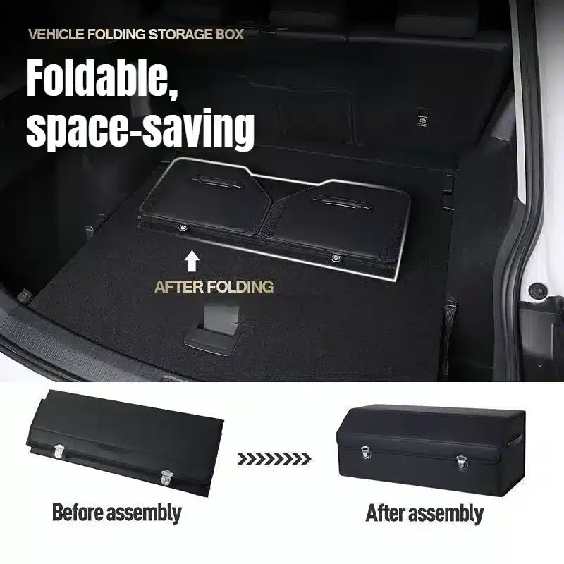 Faltbare, platzsparende Auto-Lagerbox