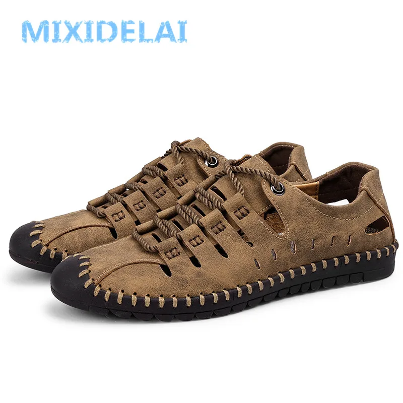 MIXIDELAI Herren-Loafer aus Spaltleder – Bild 6