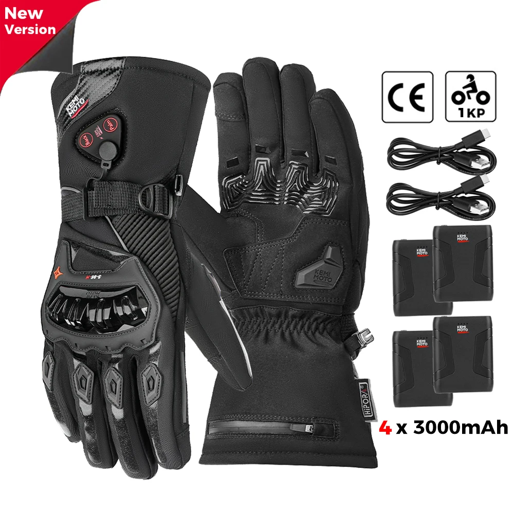 KEMIMOTO beheizbare Winterhandschuhe mit Touchscreen – Bild 9