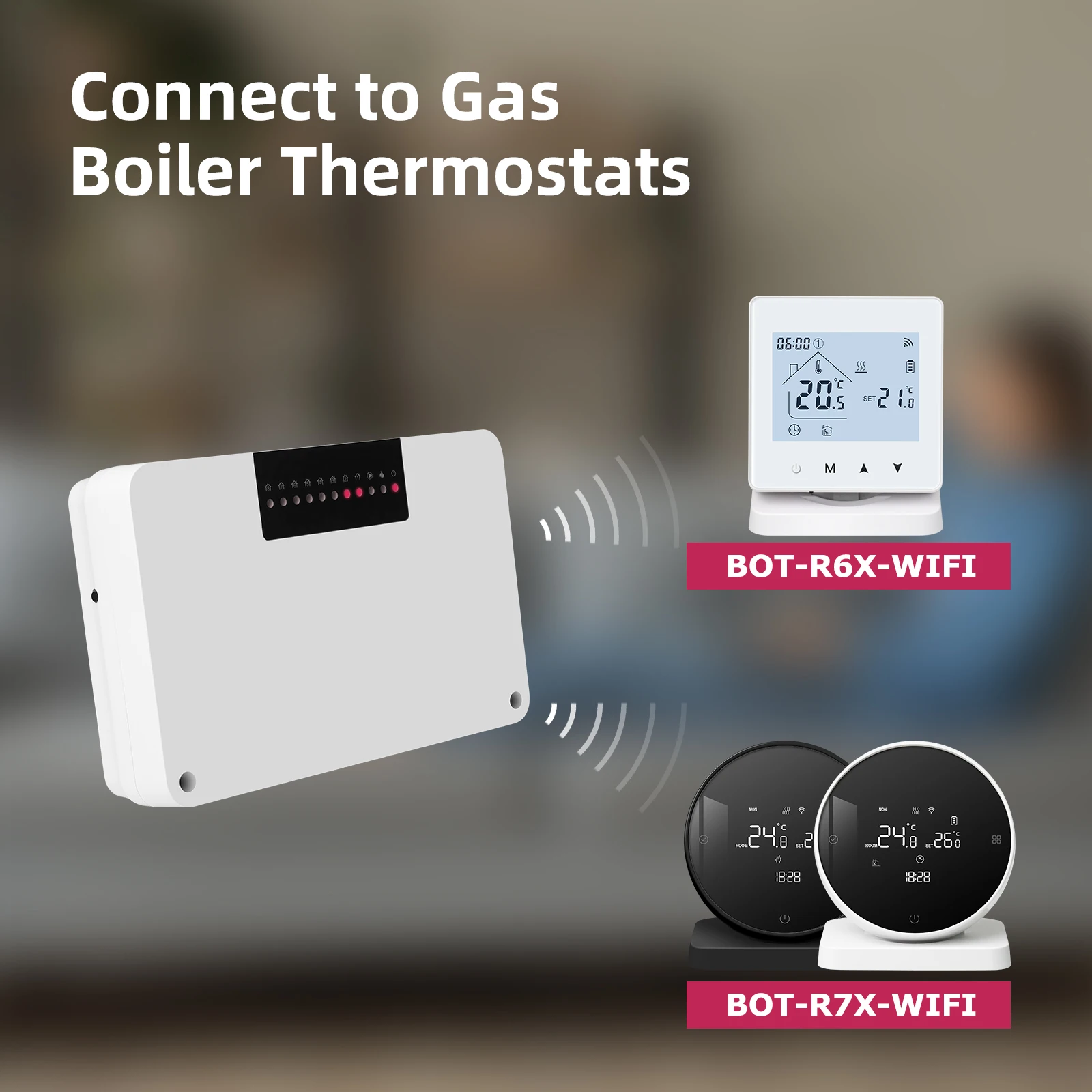 Beok WLAN-Heizungssteuerung – 8 Zonen bequem regeln – Bild 2