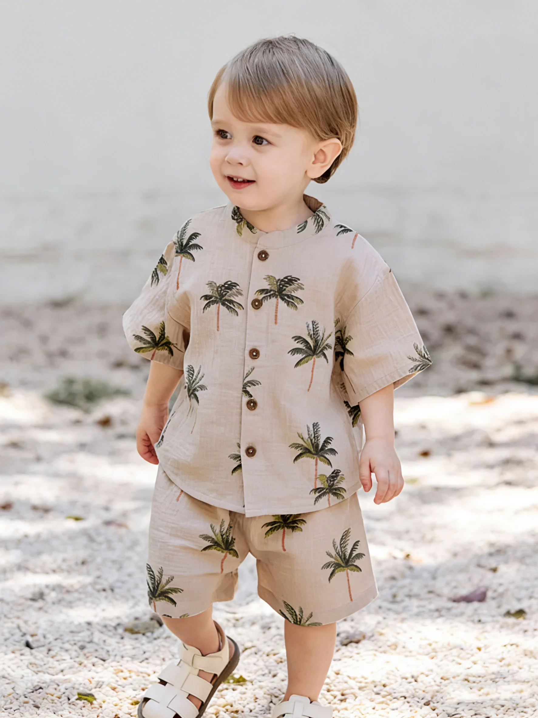 Jungen Sommer-Set aus Baumwolle – T-Shirt und Shorts – Bild 9