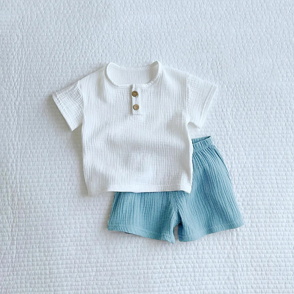 Jungen Sommer-Set aus Baumwolle – T-Shirt und Shorts – Bild 12