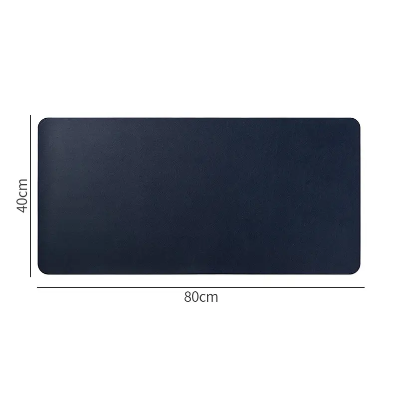 Schreibtischunterlage 70 × 35 cm – XXL Mauspad in Blau – Bild 6