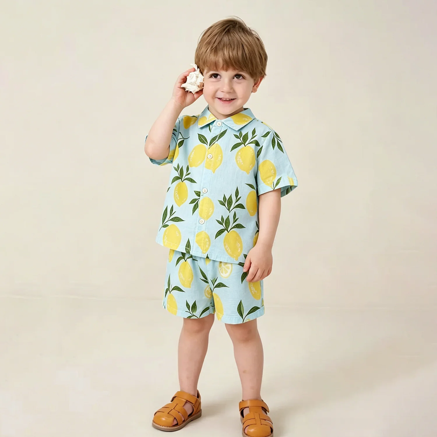 Jungen Sommer-Set aus Baumwolle – T-Shirt und Shorts – Bild 15