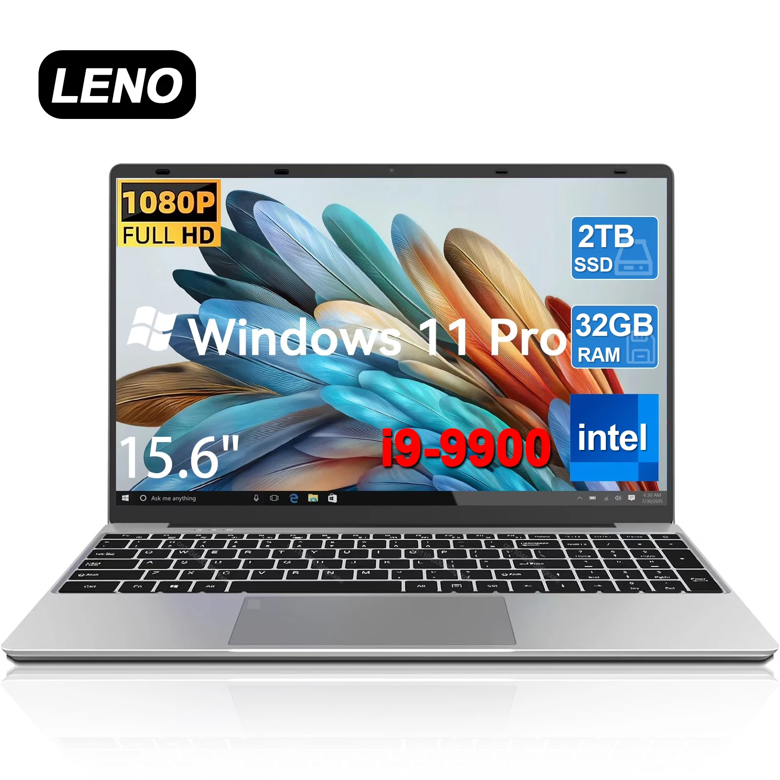LENO 15,6 Zoll Notebook 16–32 GB RAM, SSD