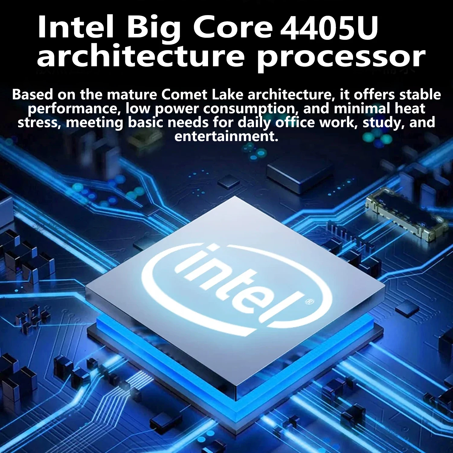 LENO 14,1 Zoll Notebook 16 GB RAM, Intel 4405U – Bild 3