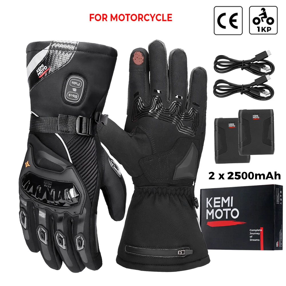 KEMIMOTO beheizbare Winterhandschuhe mit Touchscreen – Bild 22