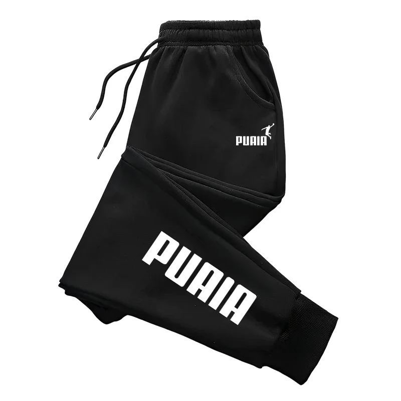Damen-Jogginghose mit Schriftzug – Fleecehose mit Kordelzug – Bild 2