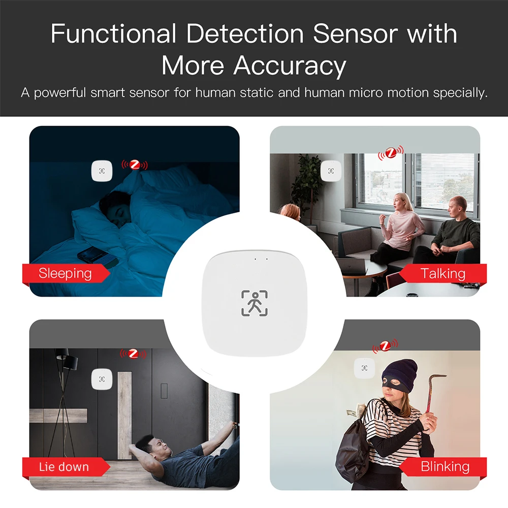 Smart Home Präsenzsensor mmWave – ZigBee oder WLAN – Bild 4