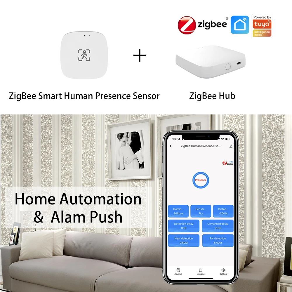 Smart Home Präsenzsensor mmWave – ZigBee oder WLAN – Bild 3
