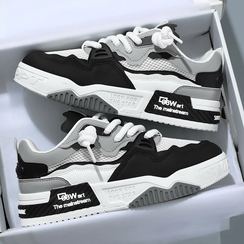 Herren-Sneaker mit geometrischem Muster – Bild 3