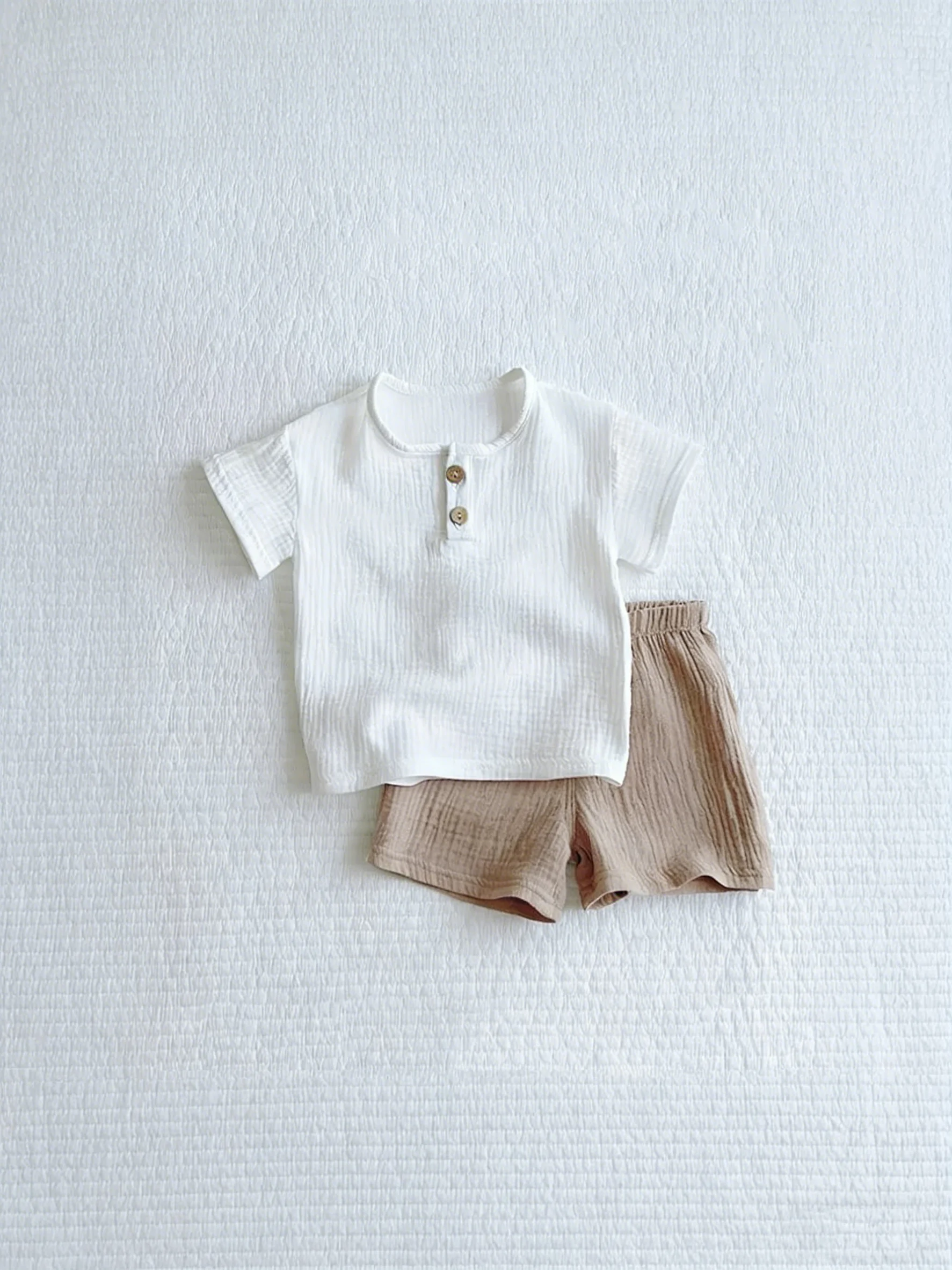 Jungen Sommer-Set aus Baumwolle – T-Shirt und Shorts – Bild 17