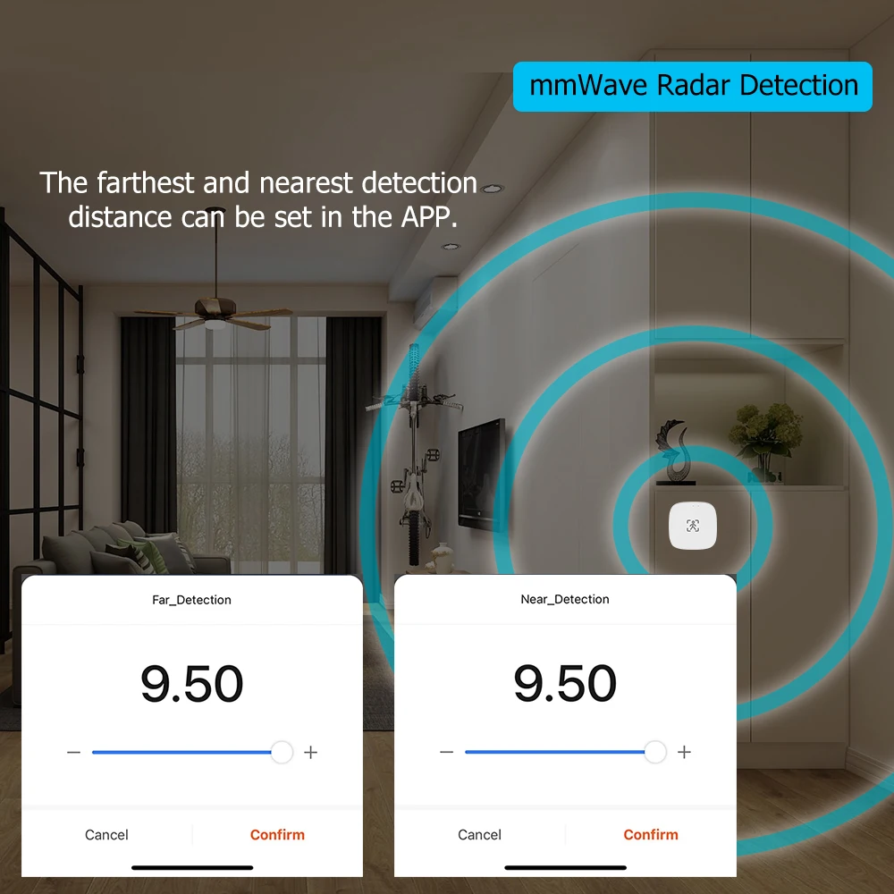 Smart Home Präsenzsensor mmWave – ZigBee oder WLAN – Bild 6