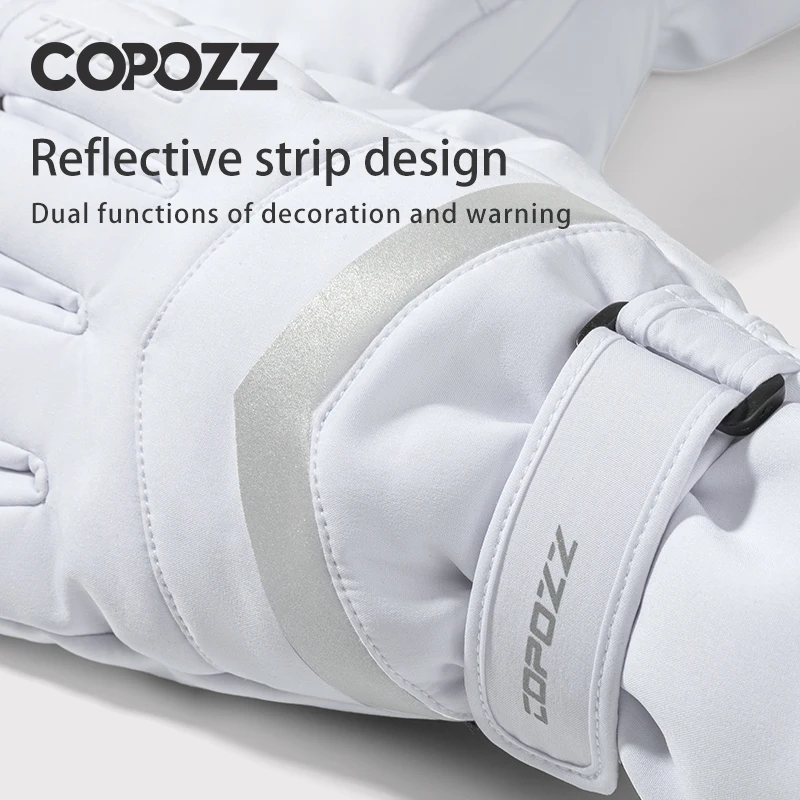 COPOZZ Skihandschuhe mit 3M Thinsulate – Bild 5