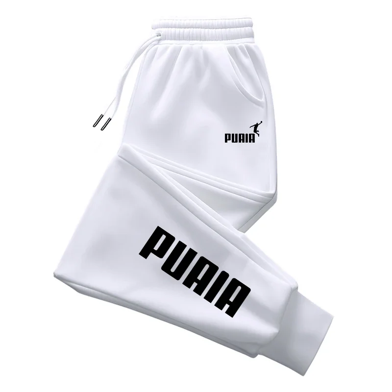 Damen-Jogginghose mit Schriftzug – Fleecehose mit Kordelzug – Bild 5