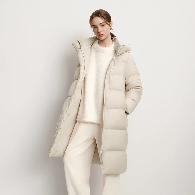 Semir Damen Daunenmantel mit Kapuze – Bild 10