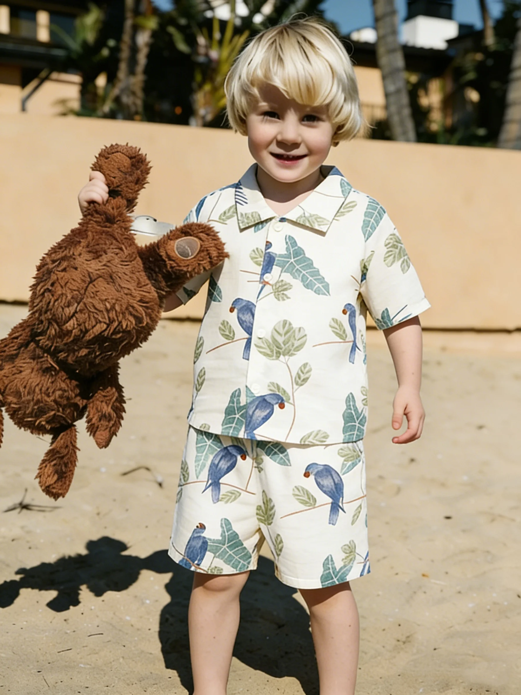 Jungen Sommer-Set aus Baumwolle – T-Shirt und Shorts – Bild 16