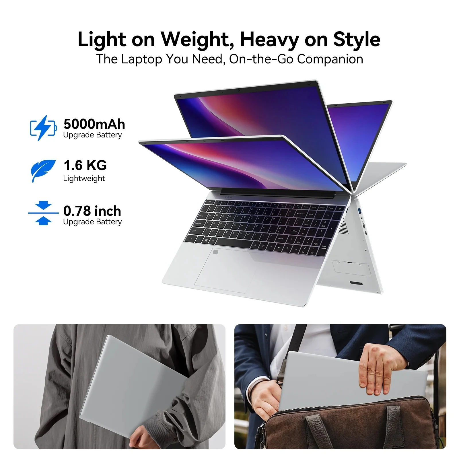 LENO 15,6 Zoll Notebook 16–32 GB RAM, SSD – Bild 5