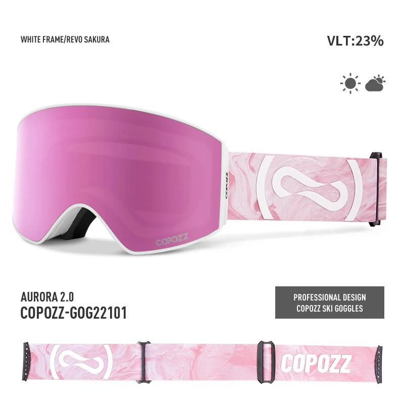 COPOZZ Skibrille UV400 – klare Sicht mit Antibeschlag – Bild 11