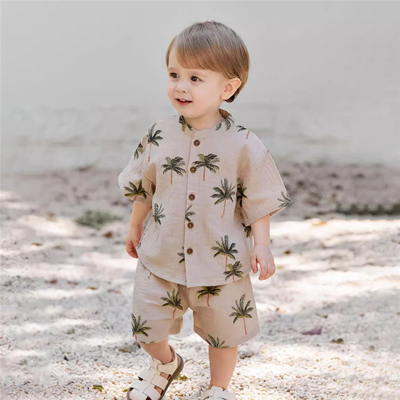 Jungen Sommer-Set aus Baumwolle – T-Shirt und Shorts – Bild 2