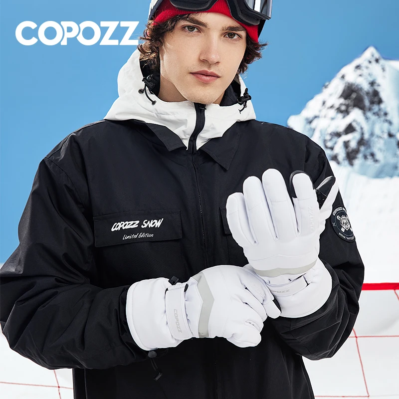 COPOZZ Skihandschuhe mit 3M Thinsulate – Bild 6