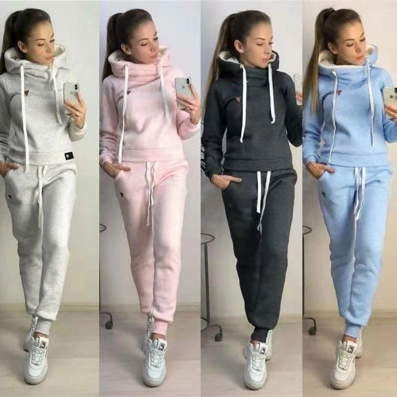Damen Jogginganzug 2-teilig mit Hoodie