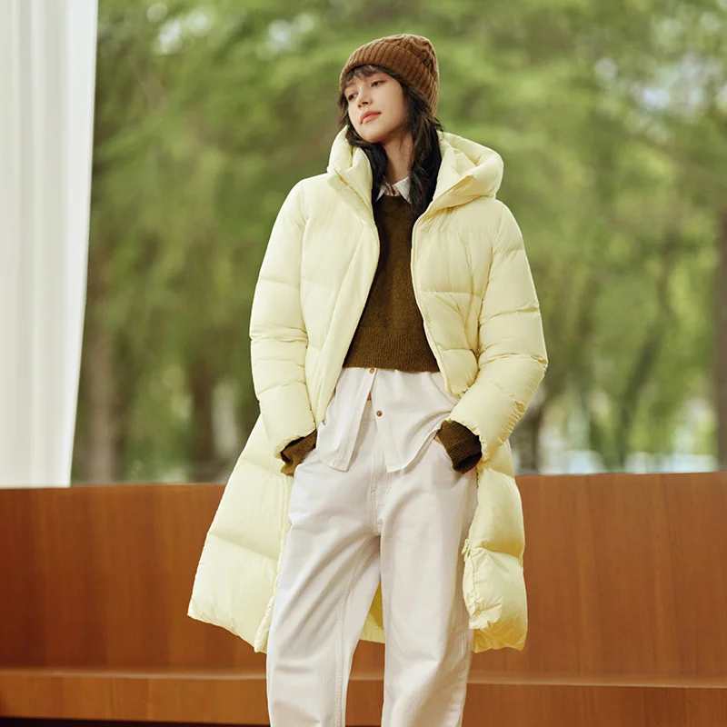 Semir Damen Daunenmantel mit Kapuze – Bild 8