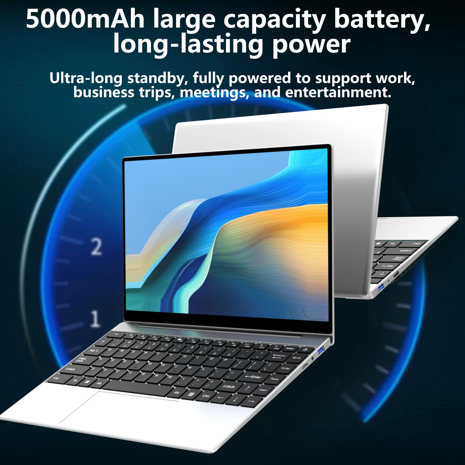 LENO 14,1 Zoll Laptop mit Intel N3700 und 16 GB RAM – Bild 5