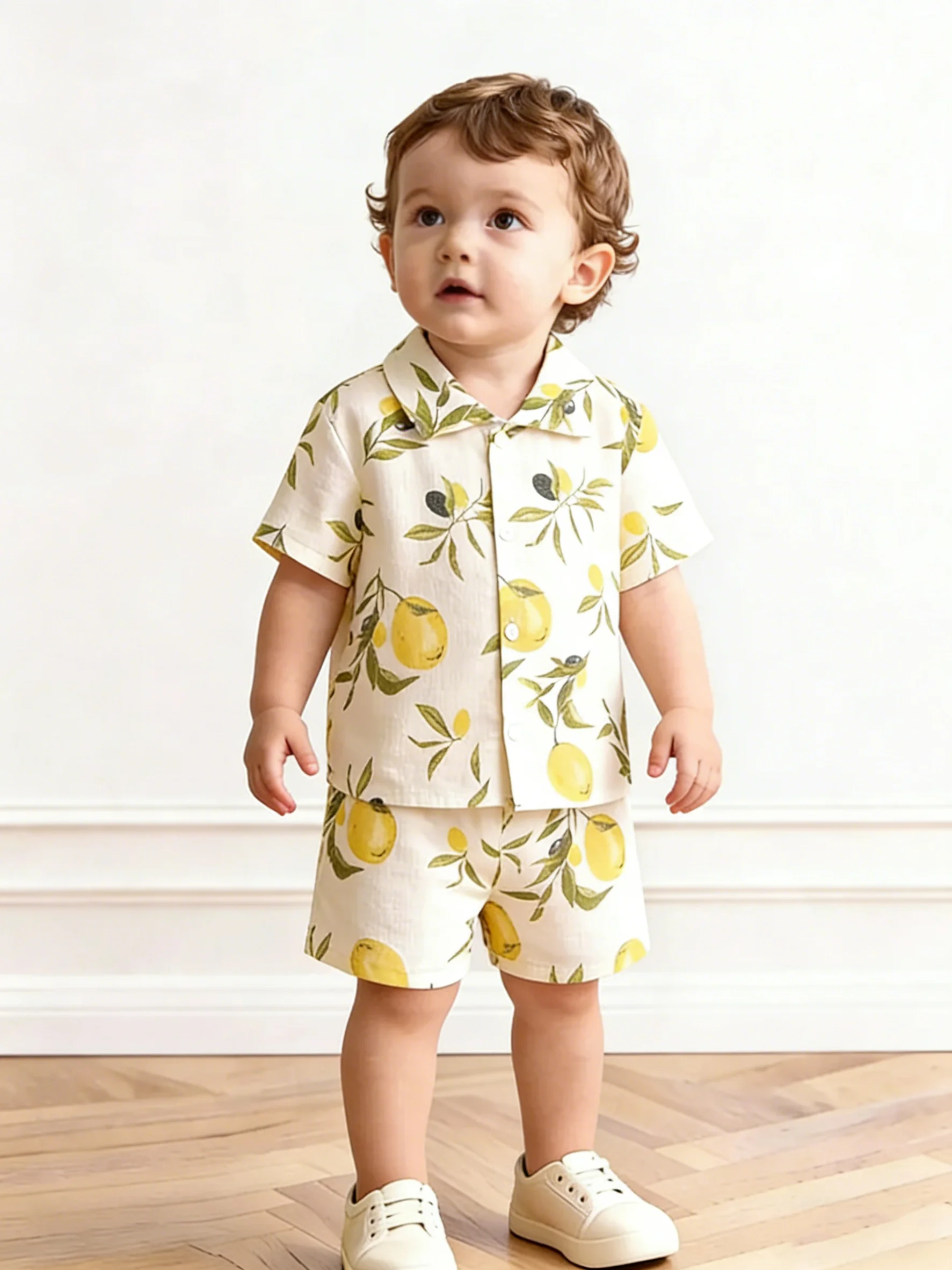Jungen Sommer-Set aus Baumwolle – T-Shirt und Shorts – Bild 10