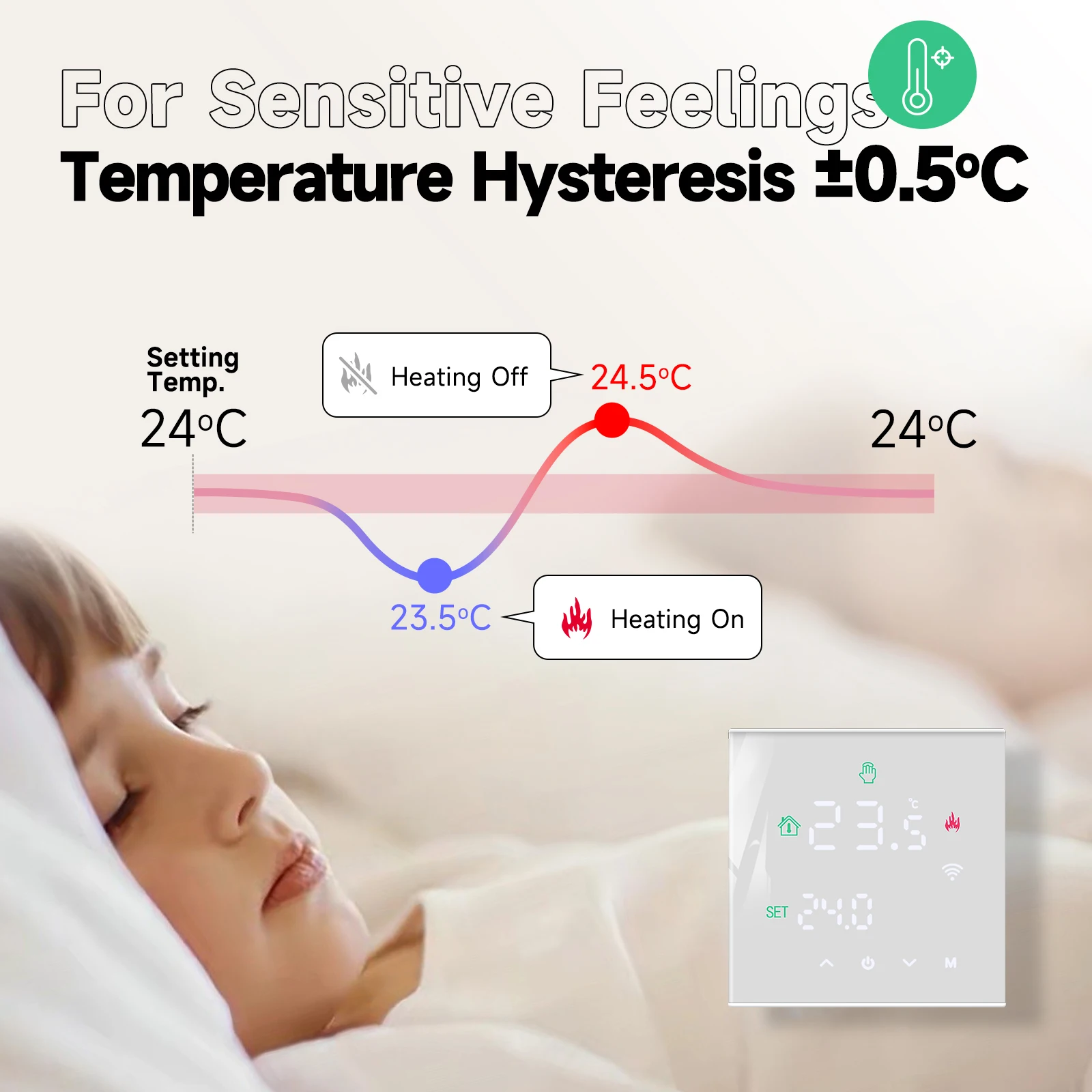 Beok WLAN-Thermostat – Heizung per App steuern – Bild 3