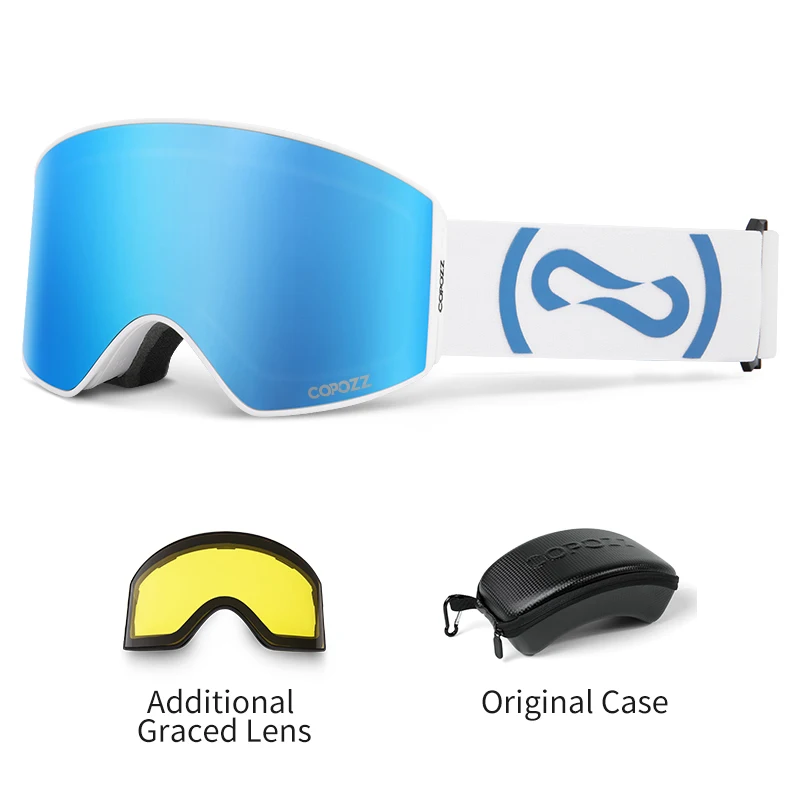COPOZZ Skibrille UV400 – klare Sicht mit Antibeschlag – Bild 20