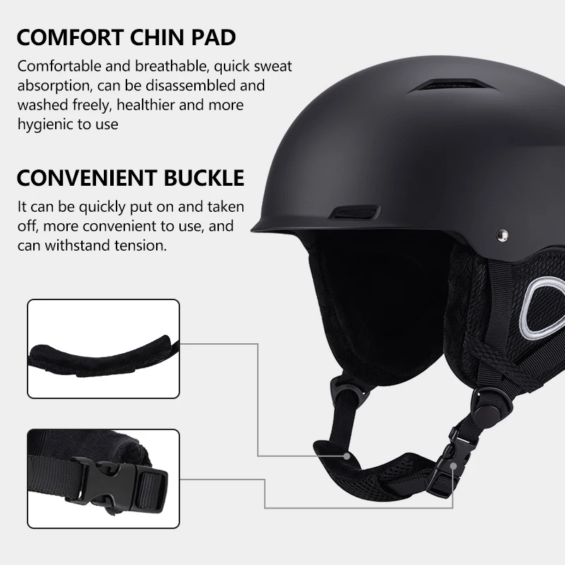 Horntour HT-103 Skihelm mit ABS-EPS-Schale – Bild 5