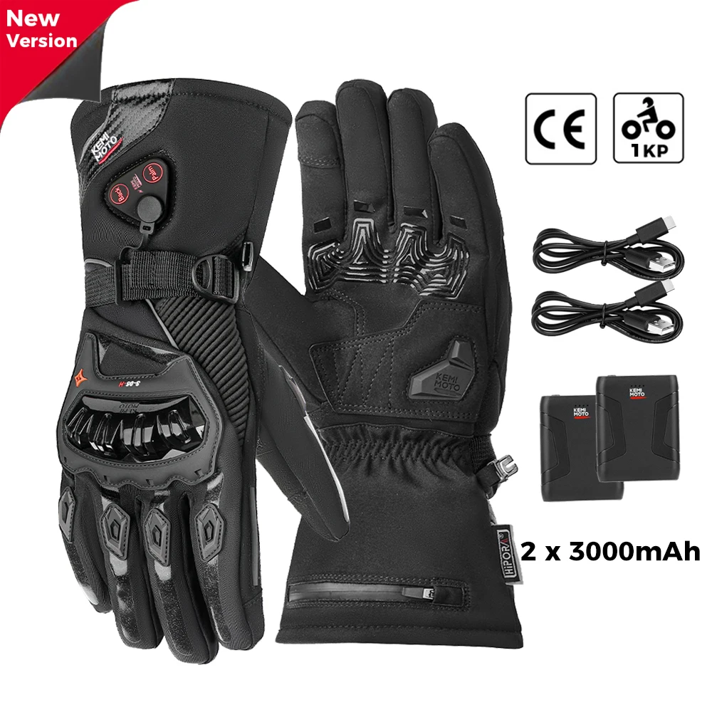 KEMIMOTO beheizbare Winterhandschuhe mit Touchscreen – Bild 10