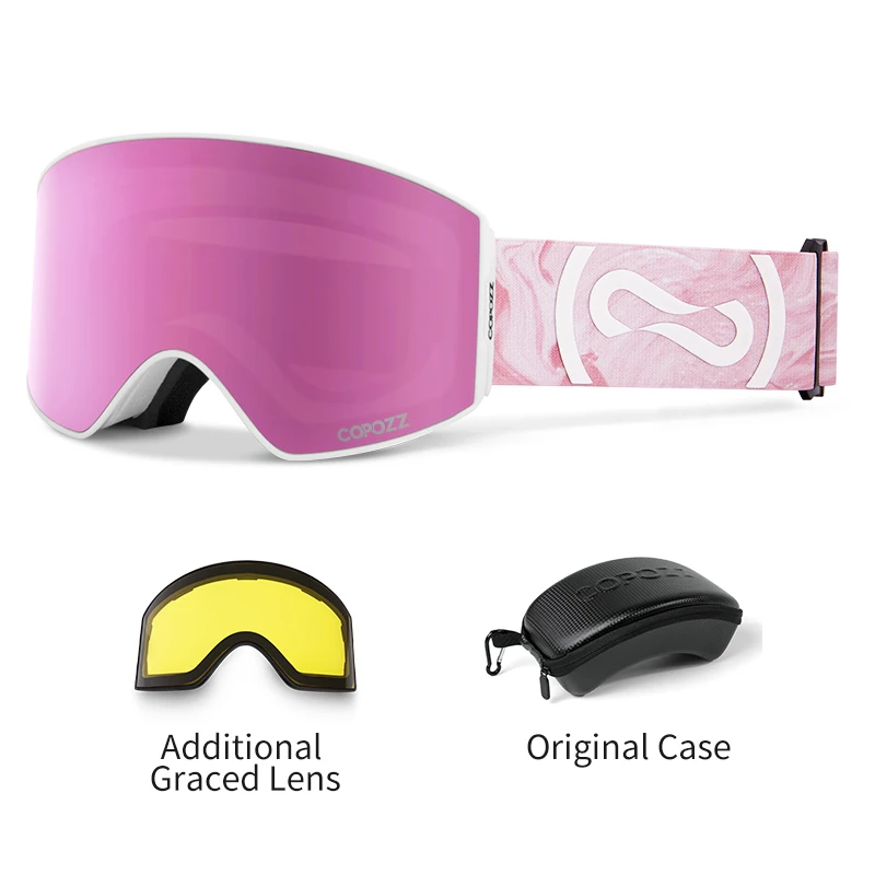 COPOZZ Skibrille UV400 – klare Sicht mit Antibeschlag – Bild 12