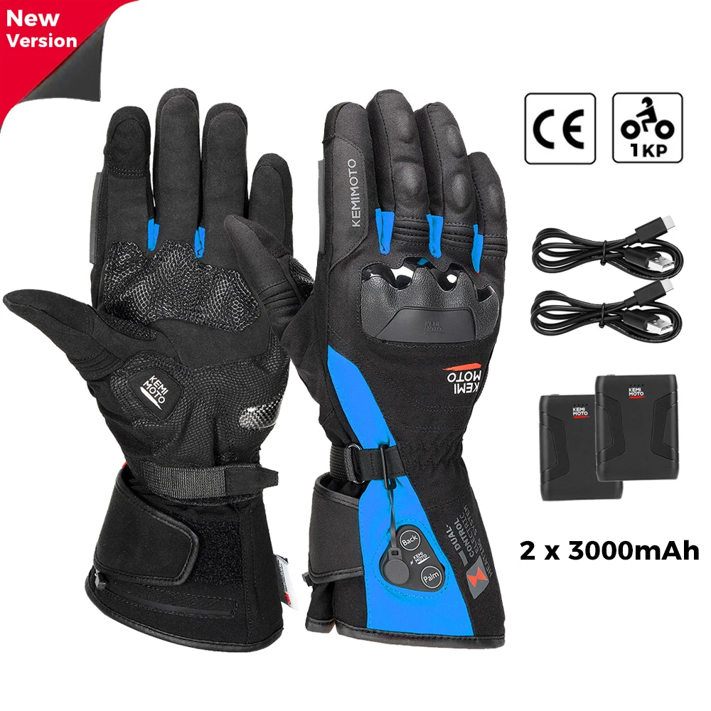 KEMIMOTO beheizbare Winterhandschuhe mit Touchscreen – Bild 7