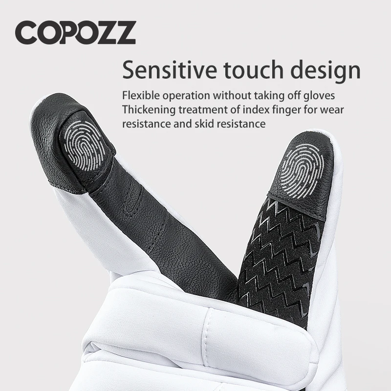 COPOZZ Skihandschuhe mit 3M Thinsulate – Bild 4