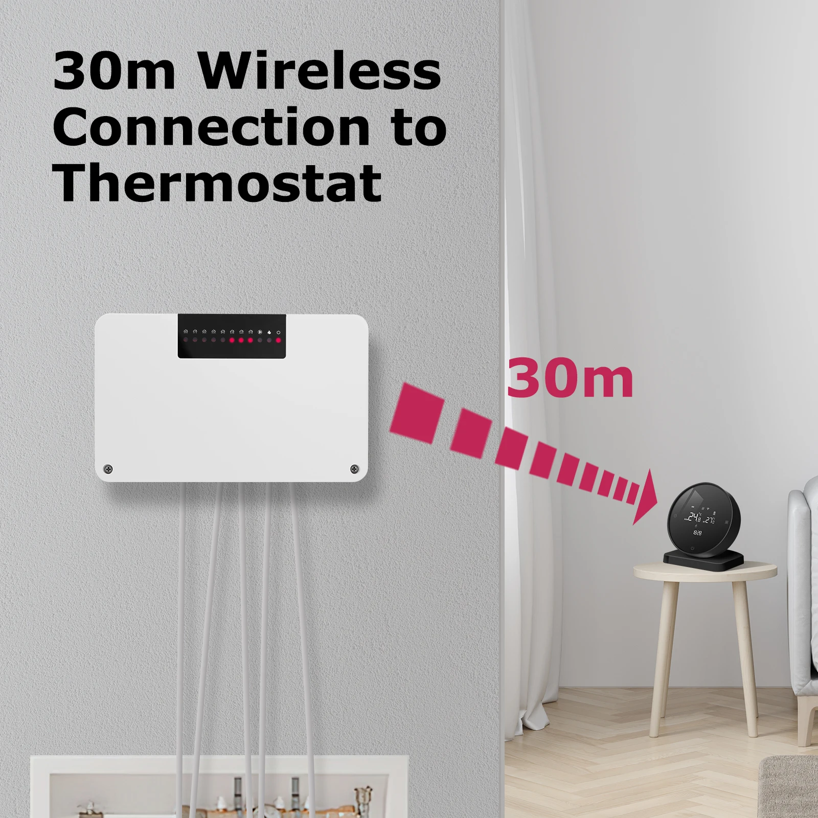 Beok WLAN-Heizungssteuerung – 8 Zonen bequem regeln – Bild 5