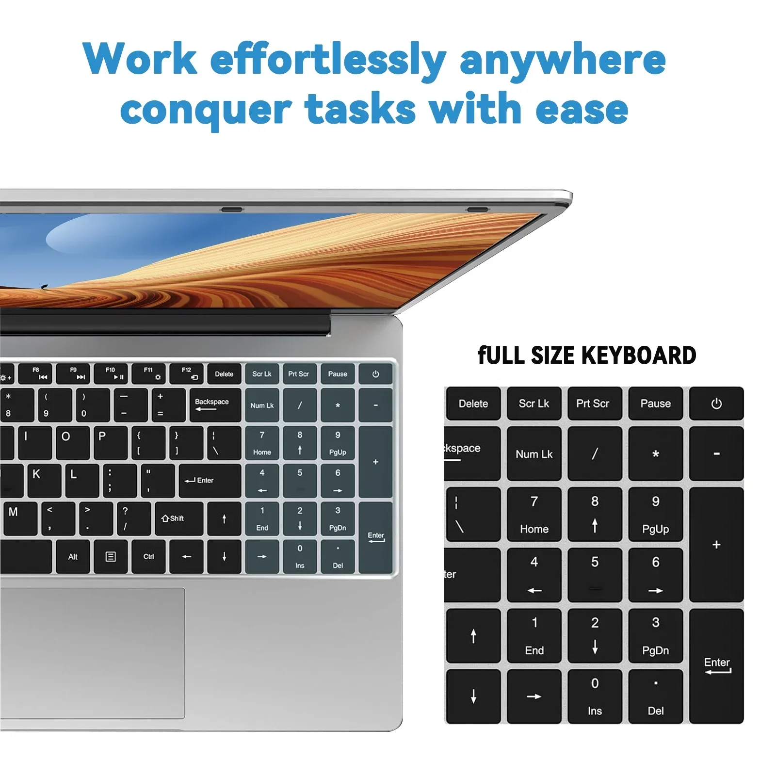 LENO 15,6 Zoll Laptop mit Intel 6500Y und SSD – Bild 6