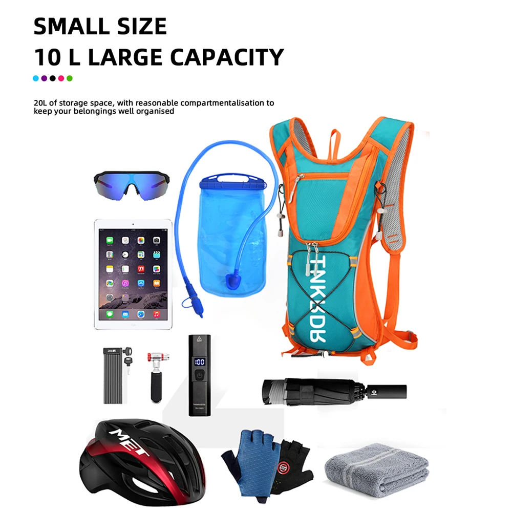 ThinkRider Trinkrucksack 12 l mit optionaler 1-l-Trinkblase – Bild 5