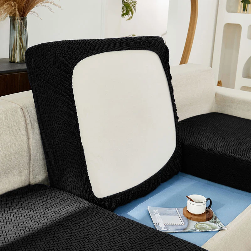 Elastischer Jacquard-Sofakissenbezug als Schutz – Bild 7
